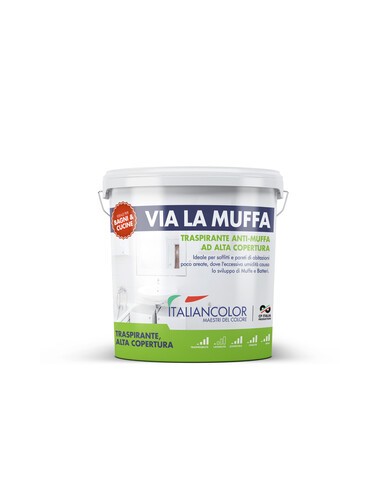 IDROPITTURA TRASPIRANTE VIALAMUFFA 4L